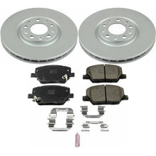画像をギャラリービューアに読み込む, Power Stop 16-18 Fiat 500X Front Z17 Evolution Geomet Coated Brake Kit