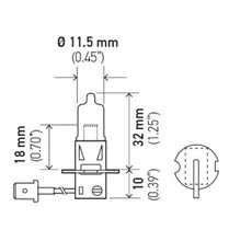 画像をギャラリービューアに読み込む, Hella Bulb H3 12V 55W Pk22S T325 Heavy Duty