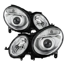画像をギャラリービューアに読み込む, xTune Mercedes Benz W211 E-Class 03-06 OEM Projector Headlights - Chrome PRO-JH-MBW21103-C