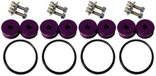 画像をギャラリービューアに読み込む, Torque Solution Billet Bumper Quick Release Kit Combo (Purple): Universal
