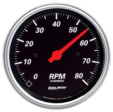 画像をギャラリービューアに読み込む, Autometer Designer Black 70-74 E-Body/Cuda/Challenger Dash Kit 6pc Tach/ MPH/ Fuel/ Oil/ WTMP/ Volt