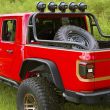 画像をギャラリービューアに読み込む, Rugged Ridge 21+ Jeep Gladiator (JT) Steel Tube Rear Fender Flare Kit - Black