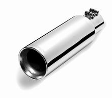 画像をギャラリービューアに読み込む, Gibson Round Dual Wall Angle-Cut Tip - 3in OD/2.5in Inlet/12in Length - Stainless