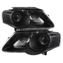 画像をギャラリービューアに読み込む, xTune Volkswagen Passat 06-10 (Halogen Only) Projector Headlights Black HD-JH-VWPAT06-BK