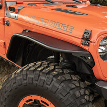 画像をギャラリービューアに読み込む, Rugged Ridge HD Steel Tube Fenders Full Set Black 18-19 JL