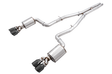 画像をギャラリービューアに読み込む, AWE Tuning 2017+ Challenger 5.7 Touring Edition Exhaust - Non-Resonated - Diamond Black Quad Tips