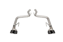 画像をギャラリービューアに読み込む, Corsa 2018-2023 Ford Mustang GT Black 3.0in PVD AxleBack Exhaust w/4.0in Quad Pro Tips