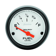 画像をギャラリービューアに読み込む, Autometer Phantom 2 1/16in 240 ohm to 33 ohm Electric Fuel Level Gauge