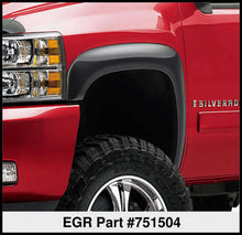 画像をギャラリービューアに読み込む, EGR 07-13 Chev Silverado 6-8ft Bed Rugged Look Fender Flares - Set (751504)