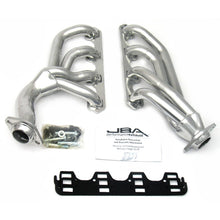 画像をギャラリービューアに読み込む, JBA 65-73 Ford Mustang 351W SBF w/T-5/Cable Clutch 1-5/8in Primary Silver Ctd Mid Length Header