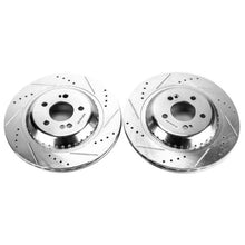 画像をギャラリービューアに読み込む, Power Stop 2017 Mercedes-Benz Maybach S550 Rear Evolution Drilled &amp; Slotted Rotors - Pair