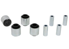 画像をギャラリービューアに読み込む, Whiteline Plus 5/95-03 Infiniti QX4 / 8/86-8/95 Pathfinder Rear Trailing Arm - Upper &amp; Lwr Bushing