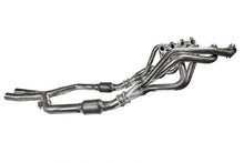 画像をギャラリービューアに読み込む, Kooks 05-10 Ford Mustang GT Manual 1 5/8in x 2 1/2in SS Long Tube Headers and OEM Catted SS X Pipe