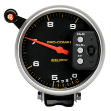 画像をギャラリービューアに読み込む, Autometer Pro-Comp 5 inch 9000 RPM Dual Range w/ Shift-Lite and Memory Tach