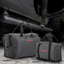 画像をギャラリービューアに読み込む, Go Rhino XVenture Gear Bag - Large (13x14x22in. Closed) 12oz Waxed Canvas - Black