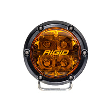 画像をギャラリービューアに読み込む, Rigid Industries 360-Series 4in Fog w/ Amber PRO Lens - White (Pair)