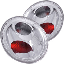 画像をギャラリービューアに読み込む, ANZO 1998-2005 Volkswagen Beetle Taillights Chrome