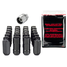 画像をギャラリービューアに読み込む, McGard 6 Lug Hex Install Kit w/Locks (Cone Seat Nut) M14X2.0 / 13/16 Hex / 2.25in. Length - Black