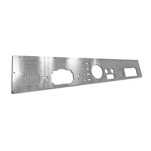 画像をギャラリービューアに読み込む, Rugged Ridge 76-86 Jeep CJ Stainless Steel Dash Panel w/ Gauge / Radio / Speaker Cut-Outs