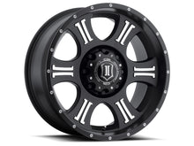 画像をギャラリービューアに読み込む, ICON Shield 20x9 8x180 12mm Offset 5.5in BS 125.2mm Bore Satin Black/Machined Wheel