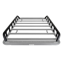 画像をギャラリービューアに読み込む, Go Rhino SRM500 Dual Rail Kit (For 75in. Long Rack) - Tex. Blk (Rails ONLY - Req. Platform)