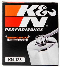 画像をギャラリービューアに読み込む, K&amp;N Suzuki / Arctic Cat / Cagiva / Kawasaki / KYMCO / Aprilia 2.813in OD x 3.221in H Oil Filter