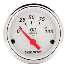 画像をギャラリービューアに読み込む, Autometer Arctic White 3-3/8in Electric Speedometer with 2-1/16in Volt/Water/Oil/Fuel