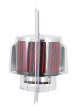 画像をギャラリービューアに読み込む, K&amp;N 1.5in Flange ID x 3in OD x 2.5in Height Clamp On Crankcase Vent Filter