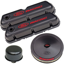 画像をギャラリービューアに読み込む, Ford Racing Complete Dress Up Kit - Carbon Fiber Style Finish