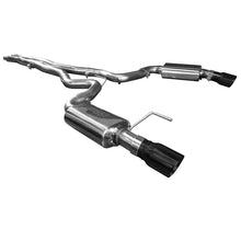 画像をギャラリービューアに読み込む, Kooks 15+ Mustang 5.0L 4V Convertible 3in Cat-Back w/ X-Pipe 4in Slash Cut Black Tips Exhaust