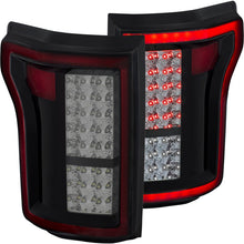 画像をギャラリービューアに読み込む, ANZO 2015-2016 Ford F-150 LED Taillights Red/Smoke