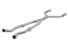 画像をギャラリービューアに読み込む, aFe Takeda 2.5in to 3in 304 SS Y-Pipe Exhaust System 16-18 Infiniti Q50/Q60 V6-3.0L (tt)