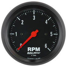 画像をギャラリービューアに読み込む, Autometer Z-Series 3-3/8in. 0-6K RPM In-Dash Tachometer Gauge