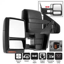 画像をギャラリービューアに読み込む, xTune Ford F150 04-06 POWER Heated Amber LED Signal Telescoping Mirror SET MIR-FF15004S-PWH-AM-SET