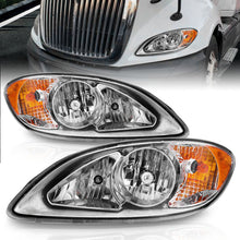 画像をギャラリービューアに読み込む, ANZO 2008-2016 International Prostar Crystal Headlights Chrome Housing