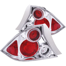 画像をギャラリービューアに読み込む, ANZO 2001-2003 Honda Civic Taillights Chrome w/ Halo
