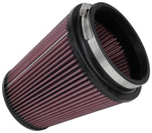 画像をギャラリービューアに読み込む, K&amp;N Filter Universal Rubber Filter 5 inch Flange 6 1/2 inch Base 4 3/8 inch Top 7 inch Height