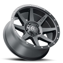 画像をギャラリービューアに読み込む, ICON Rebound 20x9 -12mm Offset 5x5 BP 4.5in BS 71.5mm Bore Satin Black Wheel
