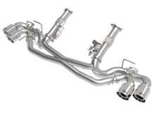 画像をギャラリービューアに読み込む, AFe MACH Force-Xp 304 Stainless Steel Cat-Back Exhaust Polished 2020 Chevrolet Corvette C8