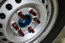 画像をギャラリービューアに読み込む, Mishimoto Aluminum Locking Lug Nuts M12x1.5 27pc Set Red
