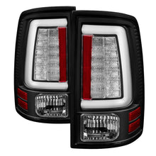 画像をギャラリービューアに読み込む, Spyder 09-16 Dodge Ram 1500 Light Bar LED Tail Lights - Black ALT-YD-DRAM09V2-LED-BK