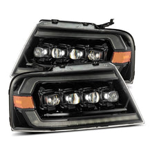 画像をギャラリービューアに読み込む, AlphaRex 04-08 Ford F-150 (No 2004 Heritage) NOVA-Series LED Proj HL Chrome w/Actv Light / Seq. Sig