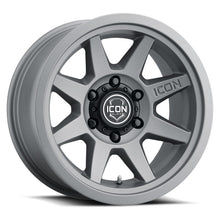 画像をギャラリービューアに読み込む, ICON Rebound 17x8.5 5x5 -6mm Offset 4.5in BS 71.5mm Bore Charcoal Wheel