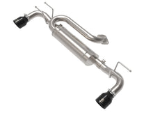 画像をギャラリービューアに読み込む, aFe 19-22 Mazda 3 L4 2.5L Takeda 3in to 2-1/2in 304 Stainless Steel Axle-Back Exhaust w/ Black Tip