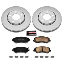 画像をギャラリービューアに読み込む, Power Stop 03-07 Chrysler Town &amp; Country Front Z17 Evolution Geomet Coated Brake Kit