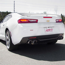 画像をギャラリービューアに読み込む, MBRP 2016-2024 Chevy Camaro 6.2L w/ NPP 3in Alum Race Dual Axle Back w/ 4in Quad Polished Tips