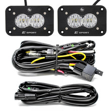 画像をギャラリービューアに読み込む, Baja Designs S2 Sport Flush Mount Wide Cornering Pattern LED Work Light Clear Lens Kit