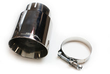 画像をギャラリービューアに読み込む, JBA 3in x 4in x 5-3/4in Double Wall Polished Chrome Tip - Clamp On