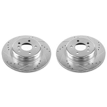 画像をギャラリービューアに読み込む, Power Stop 11-16 BMW 528i Rear Evolution Drilled &amp; Slotted Rotors - Pair