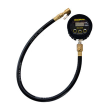 画像をギャラリービューアに読み込む, Autometer 0-50PSI Race Digital Tire Pressure Gauge w/ 25in Hose